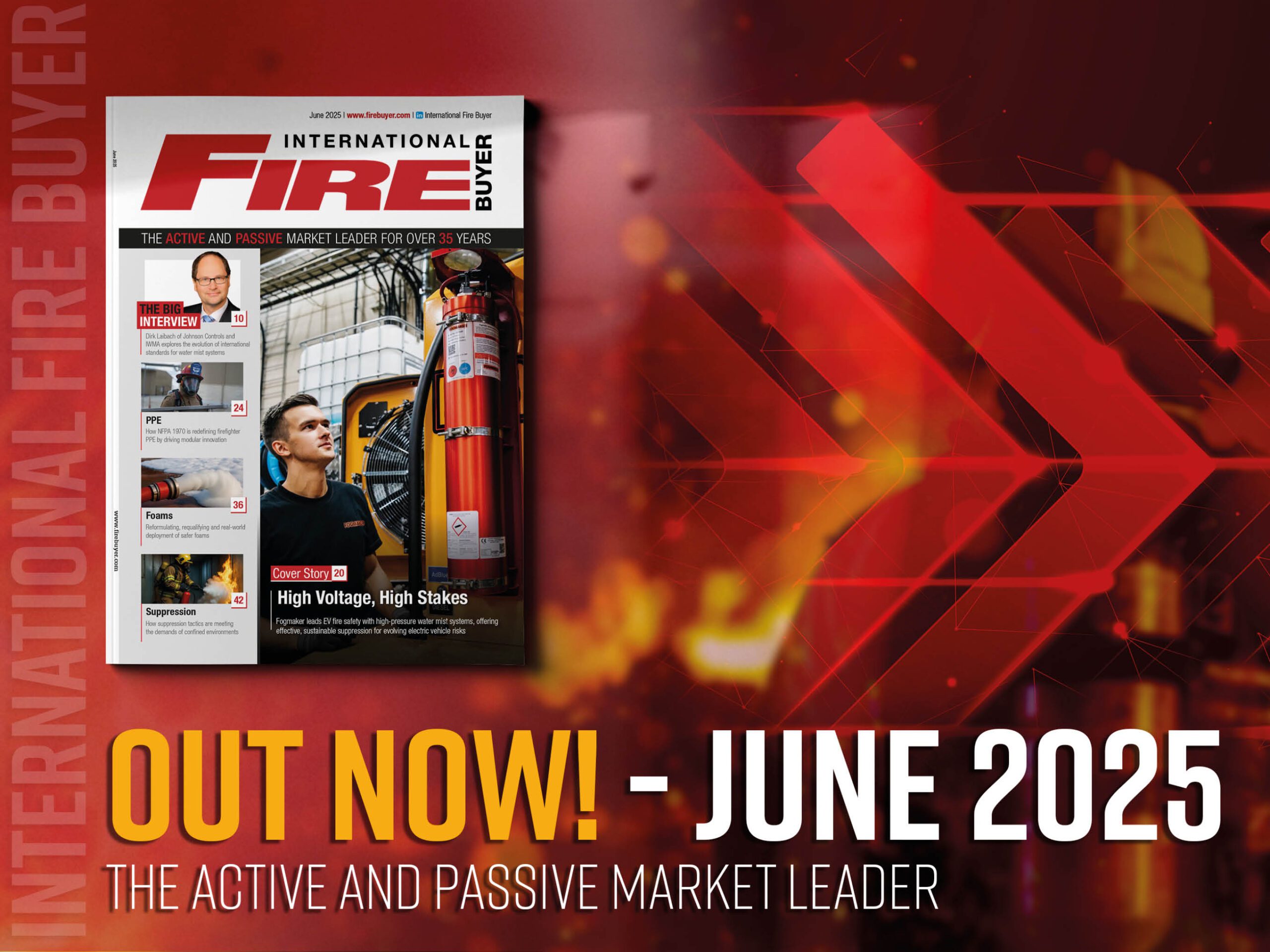 Picture of first slide June Issue of Fire Buyer