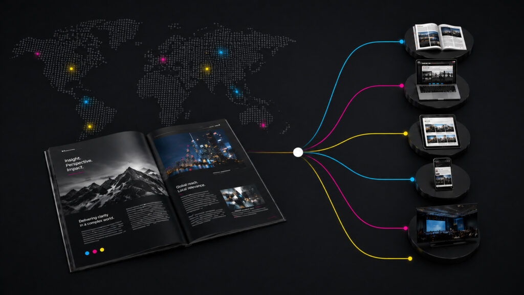 Hand Media International professional contract publishing and editorial management.
