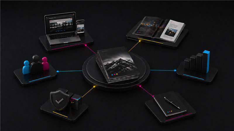 Hand Media International professional B2B media and publishing services overview.